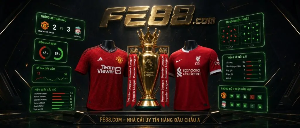 Nhận Định Bóng Đá Anh Hôm Nay: Đại Chiến Man United vs Liverpool Siêu Chuẩn | FE88 nhận định bóng đá Anh hôm nay